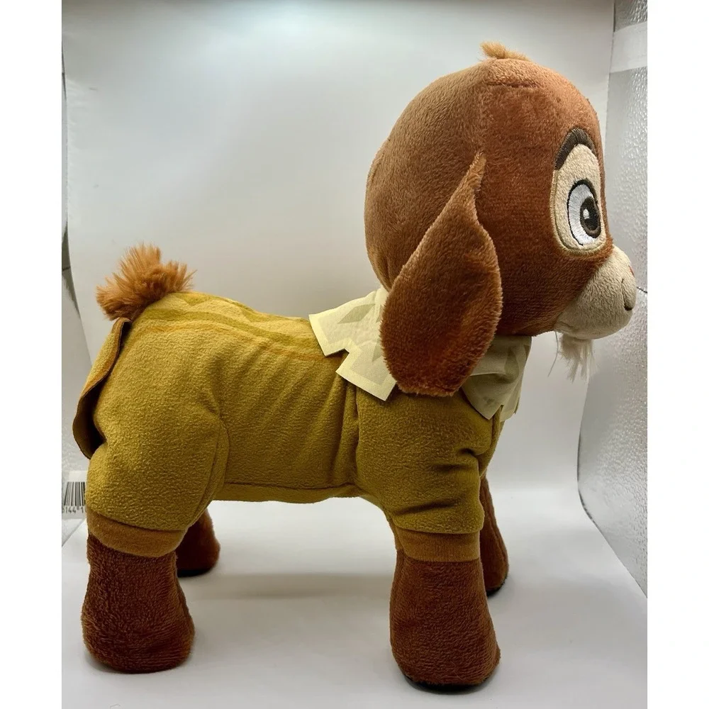 Disney Wish Walk & Talk Valentino Stuffed Plush Fainting‎ Goat 11-Inch
